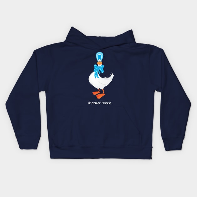 Mother Goose Kids Hoodie by mangulica